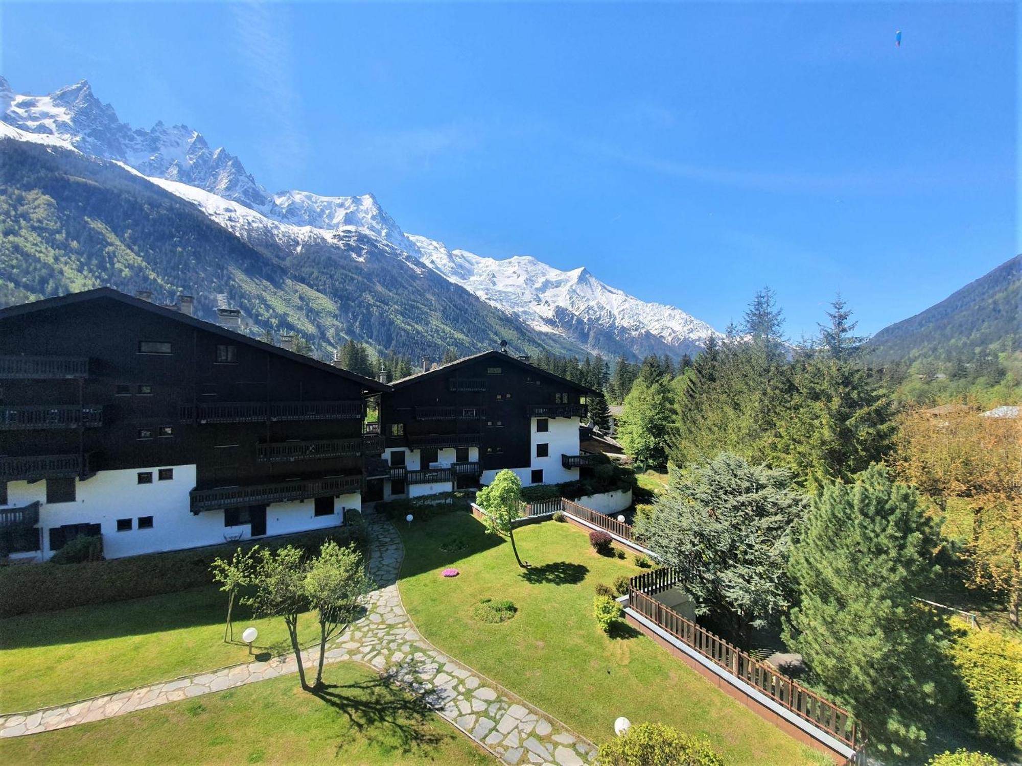Chamonix Superbe Appartement Vue Mont Blanc Exterior photo